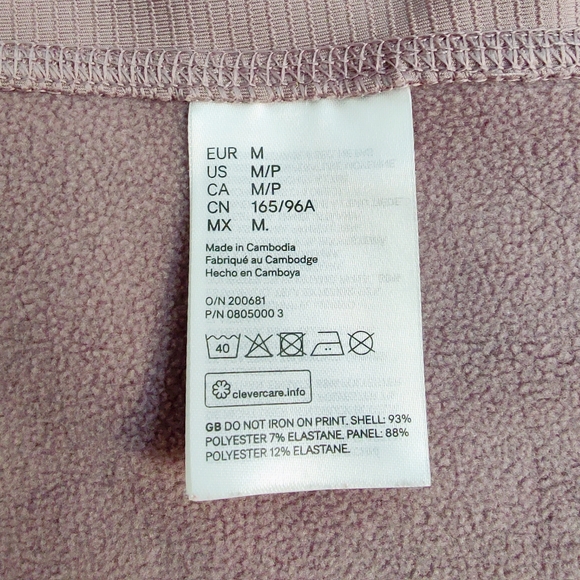 H&M  Purple ZiP Up Hooded Sports Jacket - Picture 4 of 10